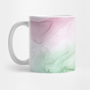 Spring Botanicals Abstract Flow Painting Mug